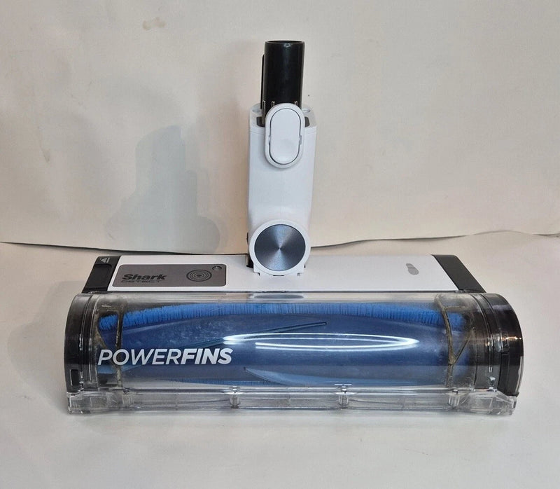 SHARK CLEAN & EMPTY CORDLESS STICK VACUUM CLEANER - WHITE/LIGHT BLUE - Like New