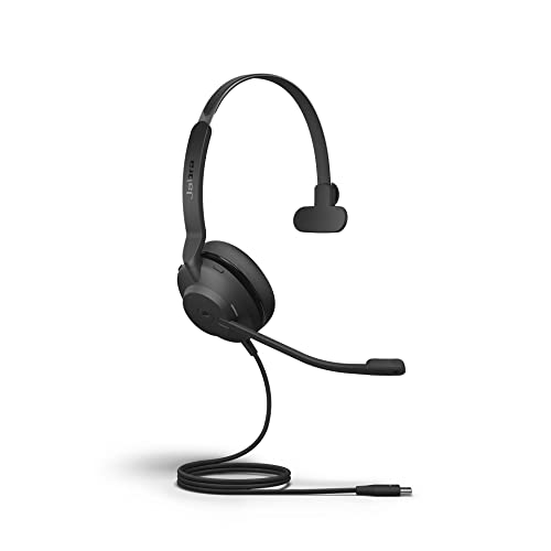JABRA EVOLVE2 30 SE WIRED MONO NOISE CANCELLING HEADSET - BLACK - Like New
