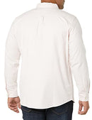 AEM20182FW22 AMAZON ESSENTIALS MEN'S SLIM-FIT STRETCH OXFORD L PALE PINK - Like New