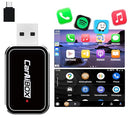 BVICNG 2 IN 1 WIRELESS CARPLAY ADAPTER & ANDROID AUTO WIRELESS 5.0 - BLACK - Like New