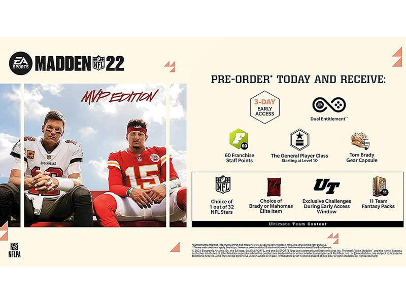 Madden NFL 22 MVP Edition - Xbox One, Xbox Series X|S