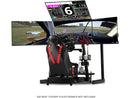 Next Level Racing Elite Freestanding Complete Quad Monitor Stand - Black