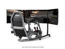 Next Level Racing Round Tube Freestanding Triple Monitor Stand