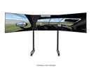 Next Level Racing Round Tube Freestanding Triple Monitor Stand