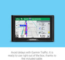 Garmin 010-02036-07 Drive 52 Traffic GPS Navigator 5” Display - Black - Like New