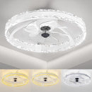 SKRFORM CEILING FANS LIGHTS REMOTE 20'' LOW PROFILE CEILING FAN - Scratch & Dent