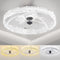 SKRFORM CEILING FANS LIGHTS REMOTE 20'' LOW PROFILE CEILING FAN - Scratch & Dent