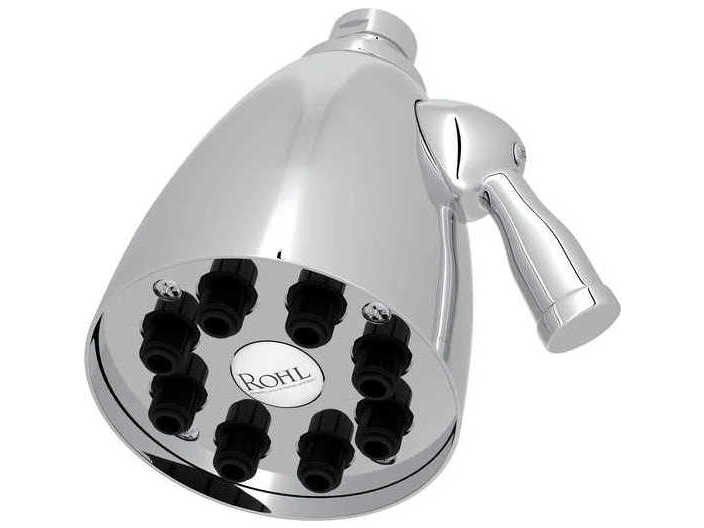 ROHL 8-JET ADJUSTABLE SHOWERHEAD - POLISHED CHROME - Like New