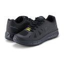 GOODYEAR WOMENS DALLAS SLIP-RESISTANT WORK SHOES - SIZE: WOMEN 8 - BLACK - Like New