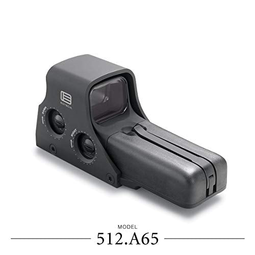 EOTECH 512 HOLOGRAPHIC WEAPON SIGHT RED RETICLE 512.A65 - BLACK - Like New