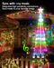 AVATAR CONTROLS 8FT SMART OUTDOOR CHRISTMAS CONTENT LED LIGHT SHOW - WHITE - Like New