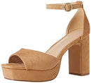 THE DROP WOMEN'S HAMALIE PLATFORM - SIZE: WOMEN 8.5 - SAND - Like New