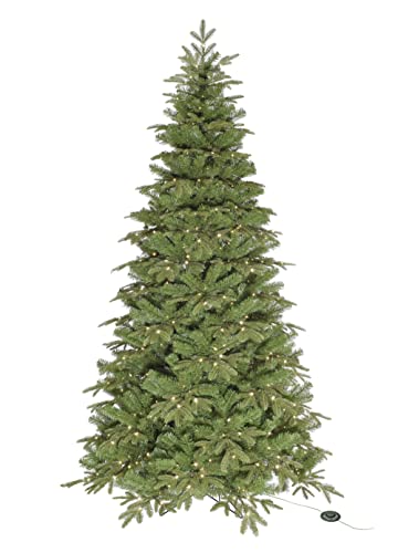 SYLVANIA PRE LIT LED 8 FUNCTION 7.5' INSTANT CONNECT TREE 550 WARM WHITE LEDs - Like New