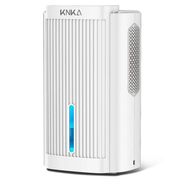 KNKA DEHUMIDIFIER,95 OZ WATER TANK 1000 SQ. FT QUIET DEHUMIDIFIER - WHITE - Like New