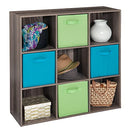 CLOSETMAID 4167 CUBEICALS ORGANIZER, 9-CUBE - NATURAL GRAY - Like New