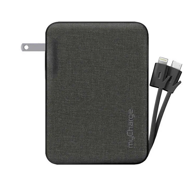 MyCharge Power Hub Max All-in-One Portable Charger 15,000mAh GRAY AO15FK-A Like New