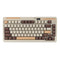 KZZI K75 PRO RGB 75% Mechanical Keyboard, Brown Switches - Brown Like New