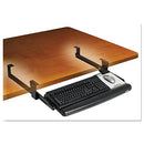3M Under-Desk Keyboard Drawer Height And Tilt Adjustable KD90 - Grey/Black - Brand New