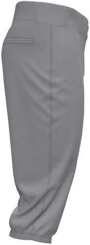 New Balance Men's Solid Knicker Baseball Pants - 3XL - Gray - Brand New