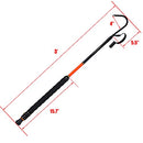 Fiblink Fishing Gaff Fiberglass Steel Hooked Gaff (3’& 5’& 6’& 7', 66 lb Test) - Brand New