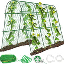 WHATEVER YOU LIKE-U-SHAPE GARDEN TRELLIS FOR CLIMBING PLANTS - GREEN - Like New