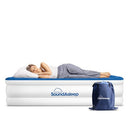 SoundAsleep Dream Series Air Mattress ComfortCoil Pump Home Camping King Size - Like New