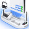 AMZDM COOLING STATION PS5 SLIM STAND PS5 PRO COOLING FAN - OFF WHITE - Like New