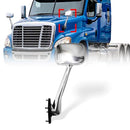 High Soar Chrome Hood Mirror for Freightliner Cascadia 2008-2017 Passenger Side - Like New
