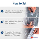 Havahart Medium 1-Door Live Animal Trap Galvanized Steel Cage B000BQPGQQ - NEW - Brand New