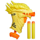 NERF MICROSHOTS DUNGEONS & DRAGONS PALARANDUSK BLASTER F6273 - YELLOW - Brand New