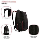 SwissGear MetroEdge, Black/Charcoal, 18.5-Inch - Like New