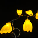 KOLE IMPORTS BATTERY POWERED BANANA STRING LIGHTS - YELLOW - Like New