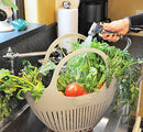 HUTZLER GARDEN COLANDER, GREEN, LARGE - Brand New