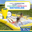 BACKYARD BLAST - 30' Waterslide with Bumpers and Splash Zone, 2 Inflatable - Like New