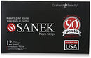 Sanek Display Neck Strips 60 Count Pack of 12 B00023J4BQ - NEW - Brand New