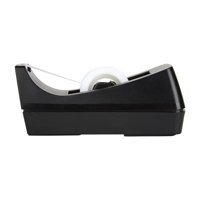 OFFICE DEPOT DESKTOP TAPE DISPENSER 520-328 - BLACK - Like New