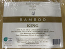 KATHY IRELAND 1200 THREAD COUNT 6 PIECE COTTON RICH SHEET SET KING - YELLOW - Like New