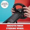 NUMSKULL OFFICIAL JOY-CON STEERING WHEEL TABLE ATTACHMENT FOR SWITCH 2 - BLACK - Like New