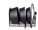 CUISINEL HEAVY DUTY PAN AND POT ORGANIZER - 5 TIER RACK - 15 INCH - RED - Brand New