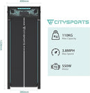 CITYSPORTS 【POWERFUL MOTOR&LOW NOISE】 SUITABLE FOR WALKING RUNNING - BLACK&GREEN - Like New
