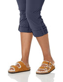 COLUMBIA WOMEN'S SATURDAY TRAIL STRETCH PANT WOMEN 10 SHORT DARK BLUE - Brand New