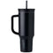 OWALA 40OZ STAINLESS STEEL TUMBLER WITH HANDLE PANTHER PAW BLACK - Like New