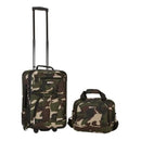 ROCKLAND 2 PC CAMO LUGGAGE SET - CAMO - Brand New