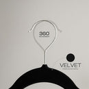 Utopia Home Velvet Hangers, Black, 150 Pack - B07SN3H5S7 - Brand New
