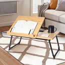 WISHACC BOOK STAND FOR READING IN BED BAMBOO LAPTOP STAND - Scratch & Dent