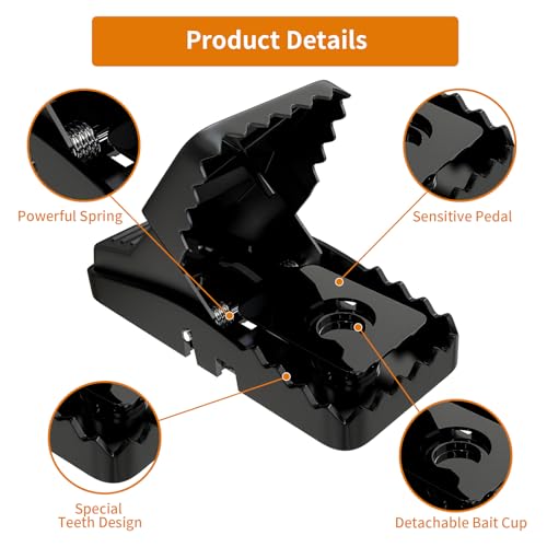 Mouse Traps Indoor for Home: Small Mice Trap for House Indoor - 6 Pack - Brand New