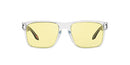 MD-0009102 OAKLEY MENS OO9102 HOLBROOK SQUARE SUNGLASSES, SIZE 57 - CLEAR/YELLOW - Like New