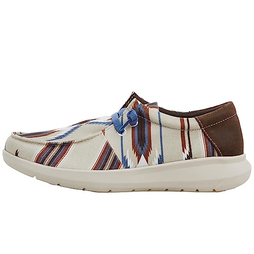 10046947 ARIAT MEN'S HILO STRETCH SNEAKER TAN SIZE 9.5 - Like New