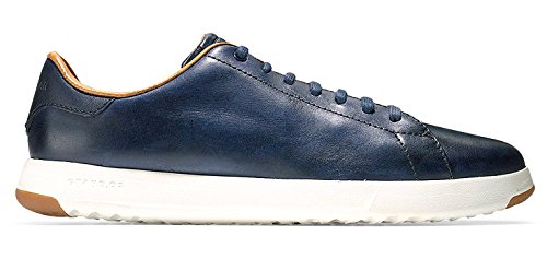 C22586 Cole Haan Men's Grandpro Tennis Sneaker, Blazer Blue Hand Stain, Size 11W - Like New