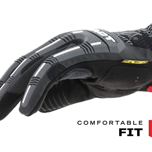 MPC-58 Mechanix Wear M-PACT Open Cuff Work Gloves Large Black/Gray - Brand New